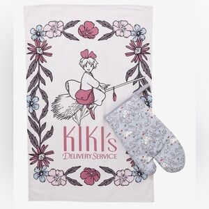Studio Ghibli Kiki's Delivery Service Floral Kitchen Set